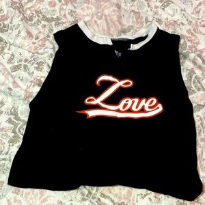 Flirtitude Cheerleader Crop-Top